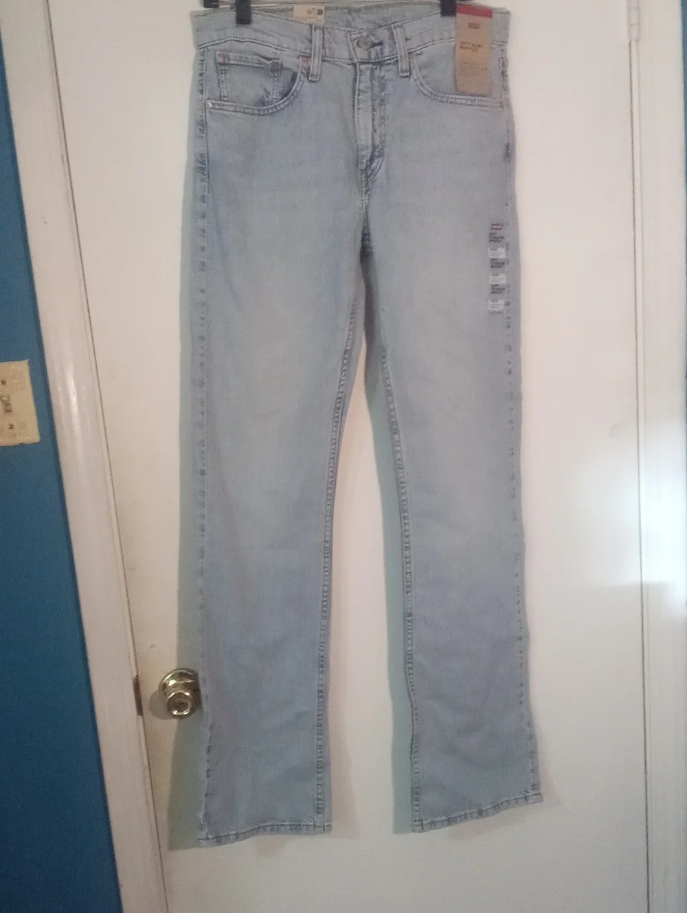 Mens Levis 527 Light Wash Jeans 31 X 34